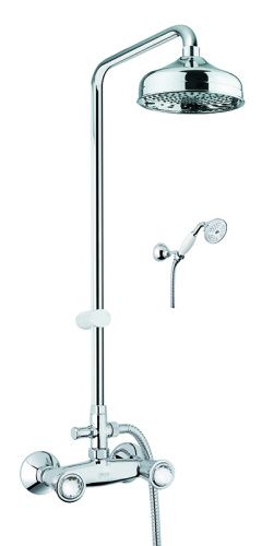 Душевая стойка Fiore 13CR0620 настенная цвет хром