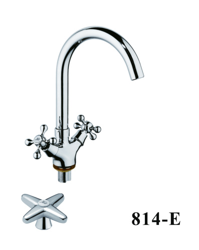 Смеситель для кухни D-Lin D153814-E на мойку хром