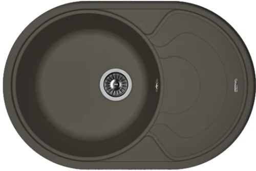 Кухонная мойка Florentina Родос 760 20.140.D0760.302 51х76 цвет антрацит