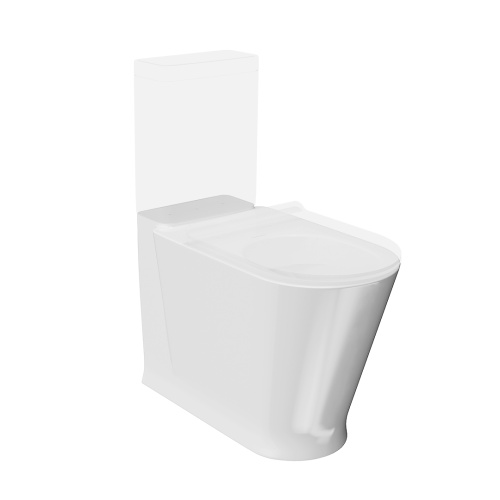 Чаша унитаза напольная Kerama Marazzi PLAZA PLMR.wc.01 цвет белый