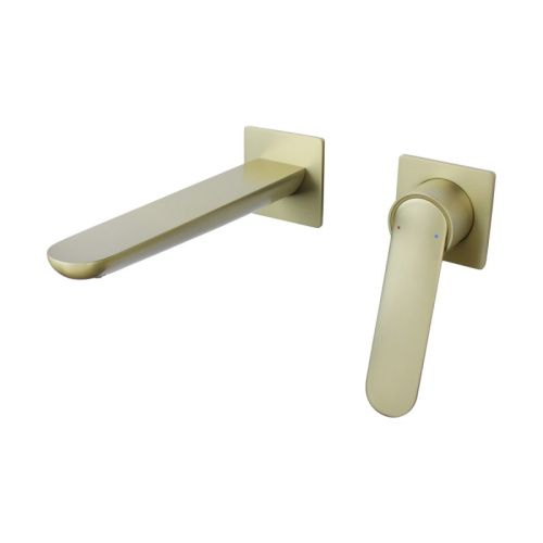 Смеситель для раковины Bronze de Luxe 7006CG встраиваемый в стену золото