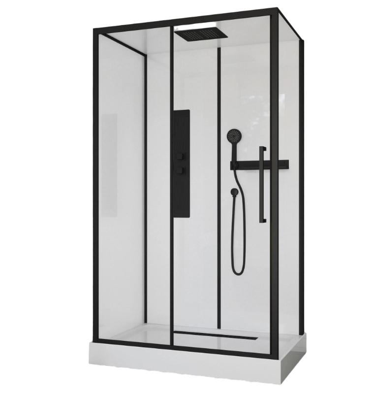 Душевая кабина Cerutti SPA AMI120 80х120 прямоугольная купить в Москве ...