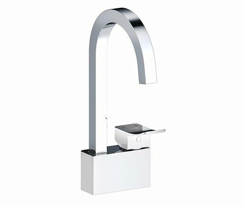 Смеситель для кухни WasserKRAFT Aller 1060 WHITE 1067W на мойку/столешницу белый/хром - фото 3