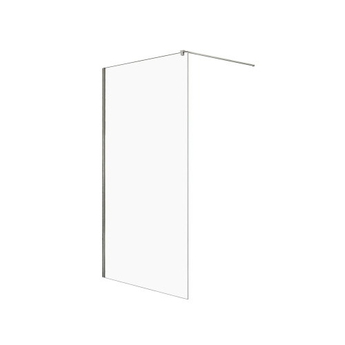 Душевая перегородка New Trendy VELIO D-0134B 90х200 стекло прозрачное профиль хром глянцевый
