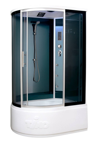 Душевая кабина Timo Standart T-1110R 110х85 асимметричная с крышей ориентация правая Душевая кабина Timo Standart T-1110R 110х85 асимметричная с крышей ориентация правая