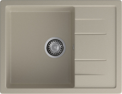 Кухонная мойка Granfest Quadro Q-650L топаз 50х65 цвет серый