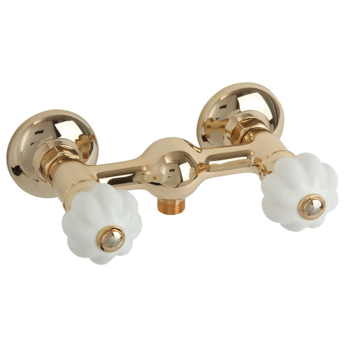 Смеситель для душа Migliore OLIVIA 19022 настенный белый/золото