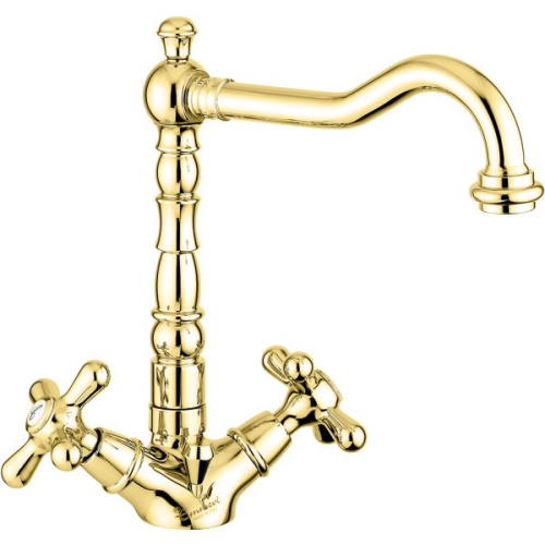 Смеситель Emmevi Deco Old 12613/OR на столешницу золото