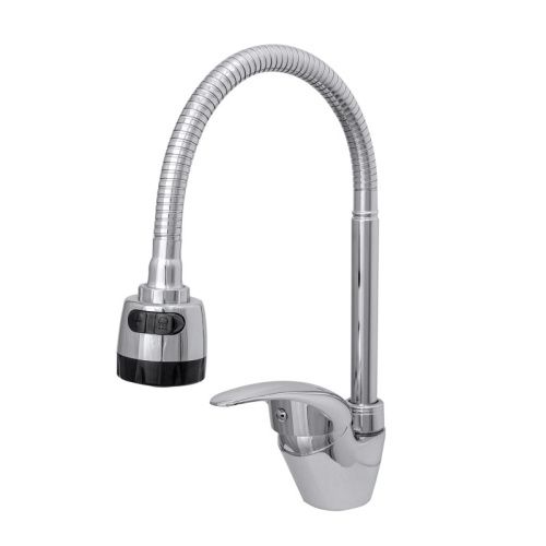 Смеситель для кухни Сантаком StOmega 4302у на мойку хром