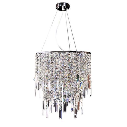Люстра подвесная Lumina Deco Zucchero (Зуццхеро) LDP 2159-350 CHR