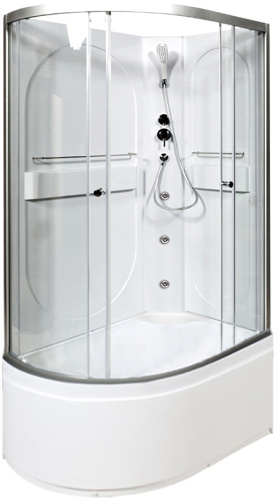 Душевая кабина AvaCan L620RNGM 120х80 асимметричная