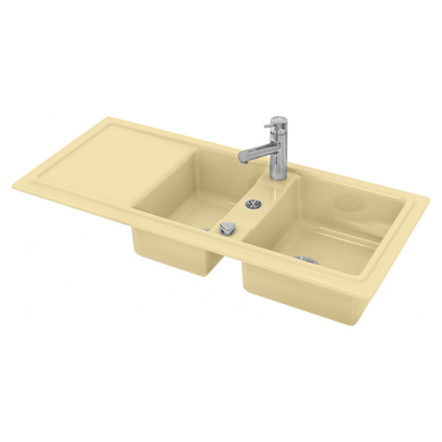 Кухонная мойка Duravit Cassia 7513111900 116х51 цвет бежевый