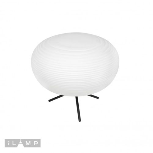 Настольная лампа iLamp Moon (Моон) AT9041-1A WH