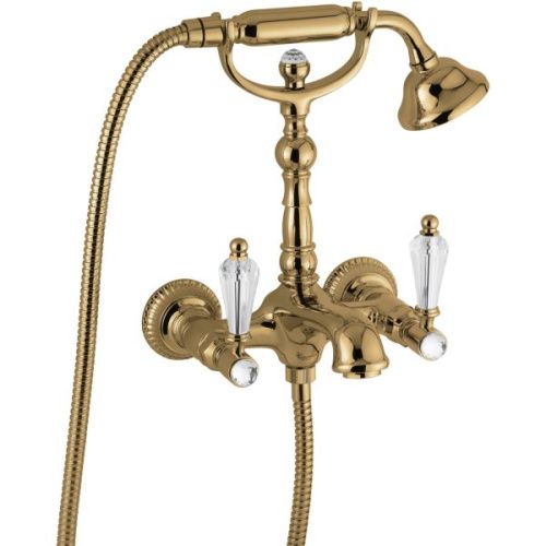 Смеситель Emmevi The One 98011LCSW/BR настенный бронза