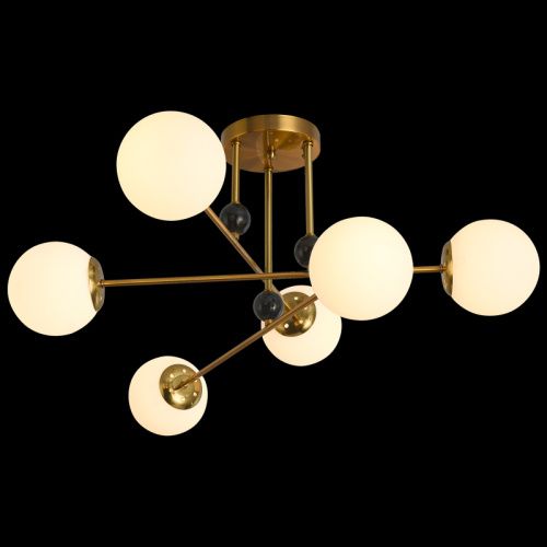 Люстра потолочная Natali Kovaltseva Alto ll (Алто лл) ALTO II 91006/6C GOLD