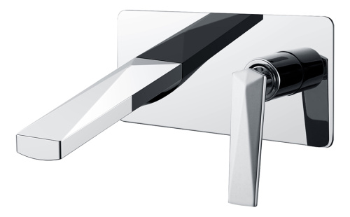 Смеситель Boheme Venturo 375 встраиваемый хром