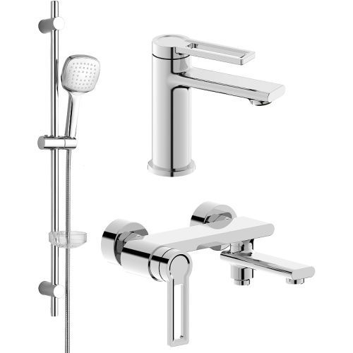 Душевой набор Orange Splito M36-311cr настенный  хром