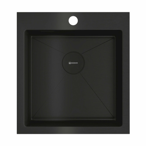 Кухонная мойка Omoikiri Akisame 4997012 46х51 цвет графит