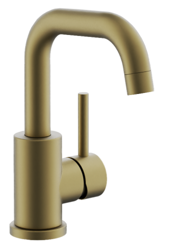 Смеситель BELZ B10810-5 на раковину золото