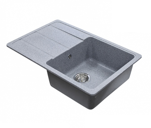 Мойка кухонная Aquaton Аманда 1A712832AD230 78х51 цвет серый