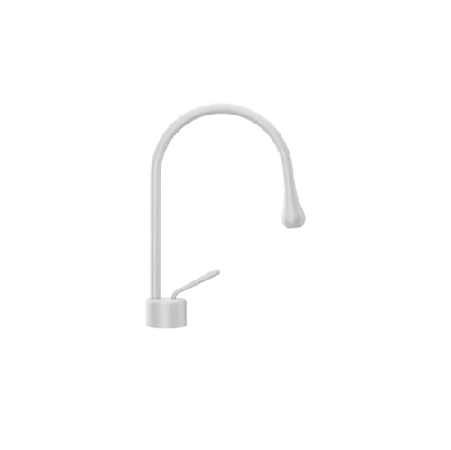 Смеситель Gessi Goccia 33601#279 на раковину белый