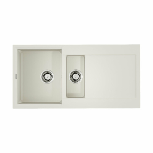 Раковина Omoikiri Sakaime 100 см 4993895 встраиваемая цвет белый