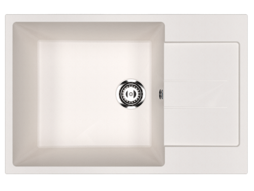 Кухонная мойка Ulgran Classic U-602-331 76х50 цвет белый
