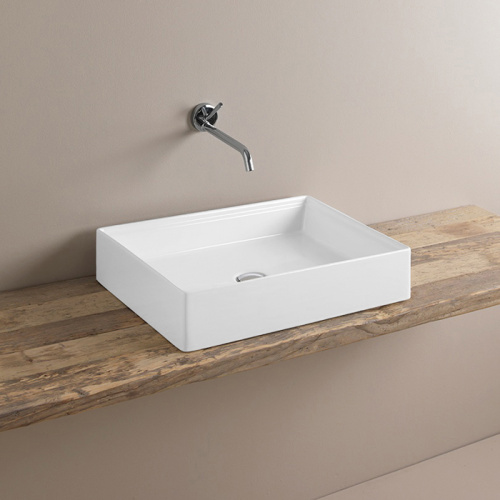 Раковина Artceram Scalino 38 см SCL002 05 00 накладная цвет белый матовый