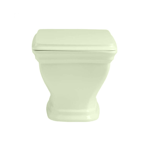 Чаша унитаза подвесная Artceram CIVITAS CIV001 35 00 цвет зеленый без сиденья смыв торнадо