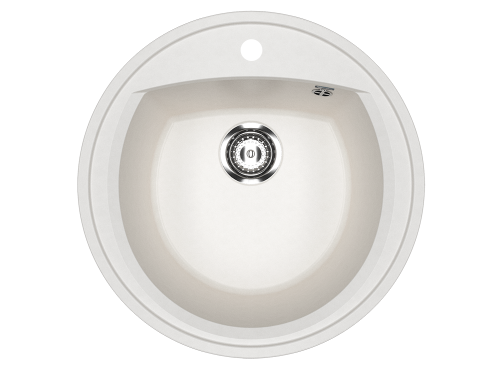Кухонная мойка Ulgran Classic U-603-341 52х52 цвет белый