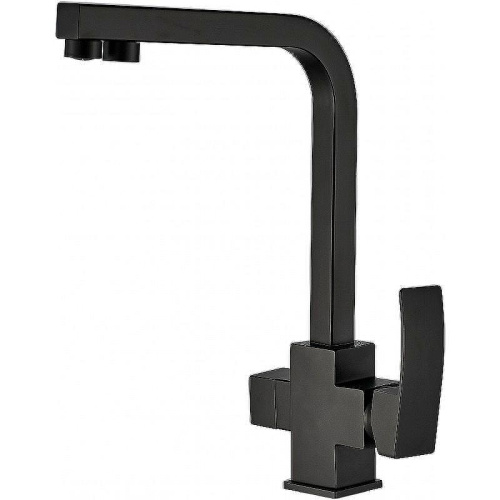 Смеситель для кухни ALMAes Rona AS-875-05 на раковину/столещницу черный