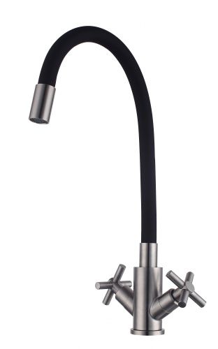 Смеситель для кухни Fmark FS8442-01 на мойку сатин