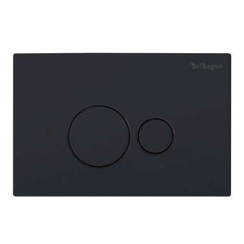 Клавиша смыва механическая BelBagno BB084NERO цвет черный