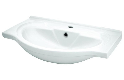 Раковина Aquaton 66 см 1WH109651 накладная цвет белый
