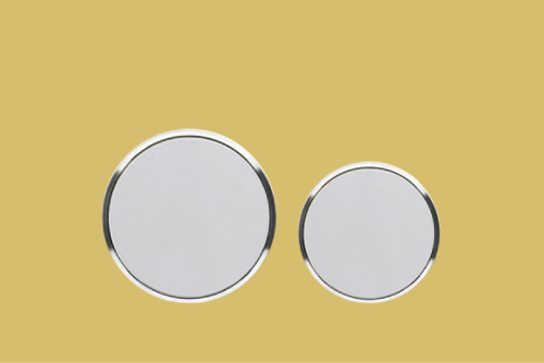 Клавиша смыва механическая AltroBagno Beni aggiuntivi AltroBagnoPFP006E2Q цвет шампань/хром