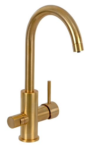 Смеситель для кухни Remer X Style N792DWBG на мойку золото