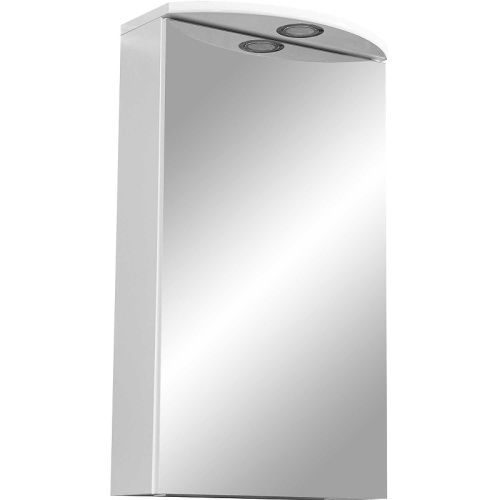 Зеркало-шкаф Stella Polar Концепт SP-00000222 40х24х70 подвесной цвет белый