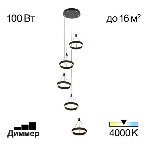 Люстра потолочная Citilux Дуэт CL719051