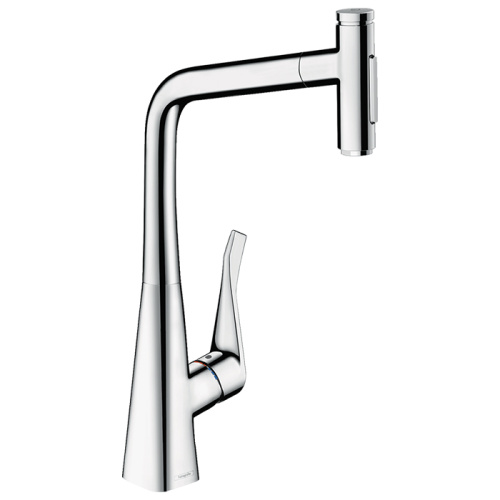 Смеситель для кухни Hansgrohe Metris Select 73820000 на мойку хром