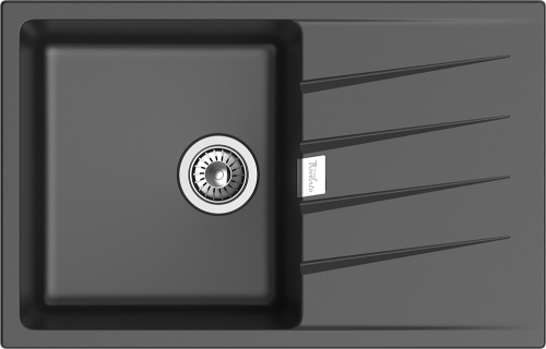 Кухонная мойка Rivelato RAUM RM-78 antracite 78х50 цвет антрацит