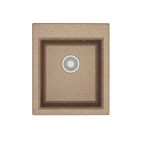 Мойка кухонная Aquaton 1A732932LW220 43,5х51,7 цвет песочный