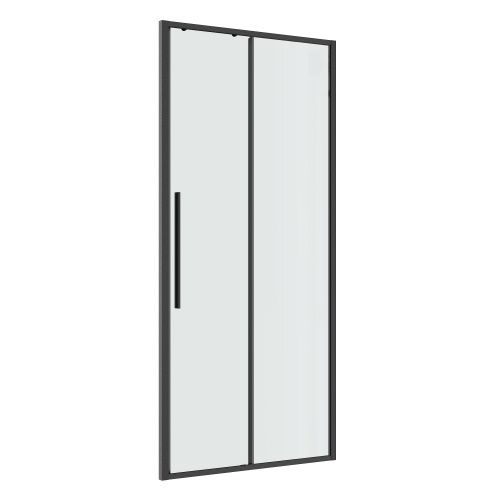 Душевая дверь Niagara Nova NG-34-10AGR 100х195 стекло прозрачное профиль графит матовый