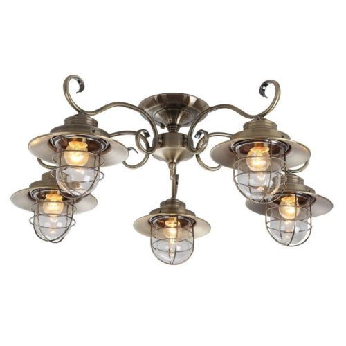 Люстра потолочная Arte Lamp Lanterna (Лантерна) A4579PL-5AB