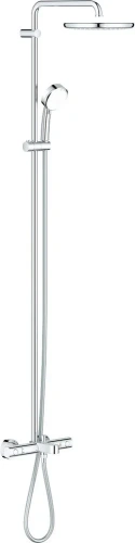 Душевая стойка Grohe Tempesta Cosmopolitan 26672000 настенная цвет хром с термостатом