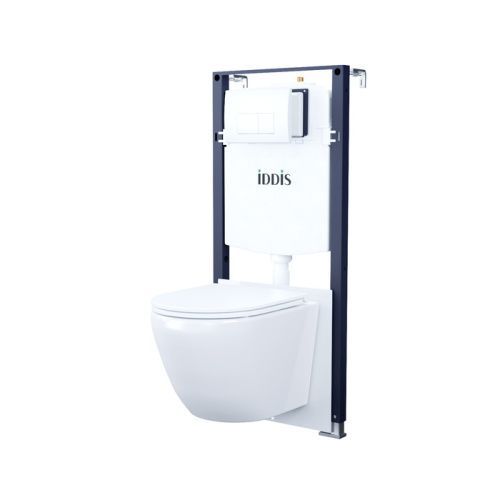 Комплект унитаз с инсталляцией и клавишей смыва IDDIS Basic BASBQ03i73