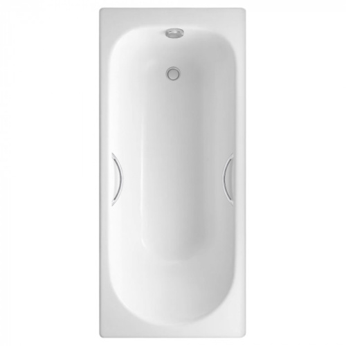 Ванна чугунная Delice Grace DLR230643R 170х70 пристенная прямоугольная