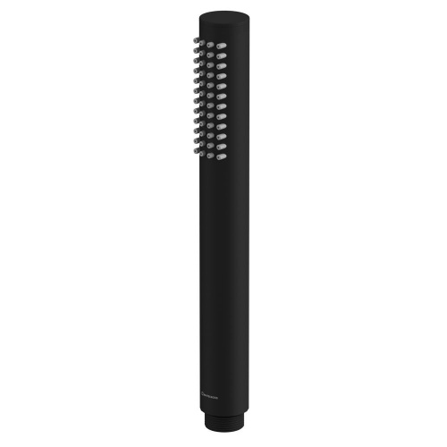 Душевая лейка Whitecross Y black MICRO-BL округлая