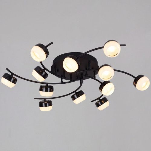 Люстра потолочная Reluce 90590-0.3-12 Black