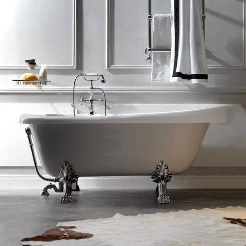 Ванна акриловая Kerasan RETRO 105590 170х77 встраиваемая овальная Ванна акриловая Kerasan RETRO 105590 170х77 встраиваемая овальная