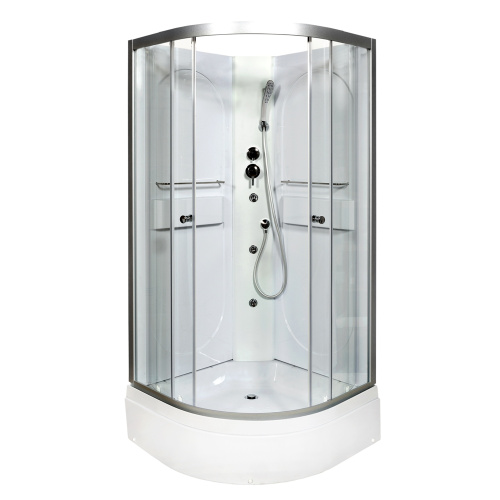 Душевая кабина AvaCan L510NGM 100х100 четверть круга